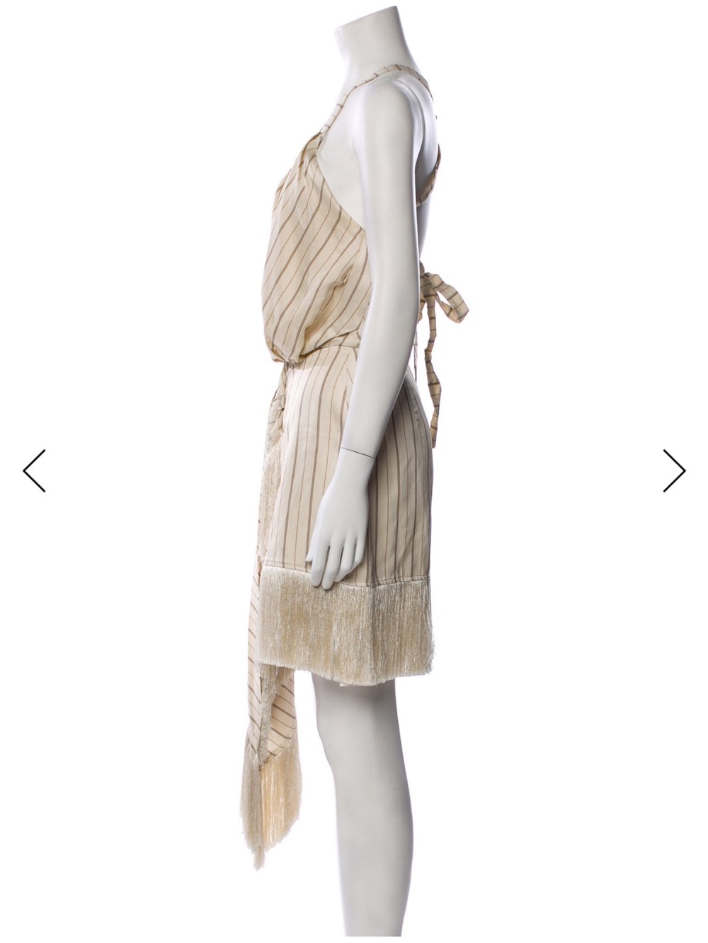 Alexis Marina Striped Fringe Linen Wrap
Dress - S - Picture 4 of 12
